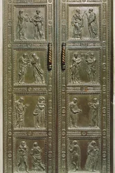 Türen mit Darstellungen von Märtyrern, 1440-43 (Detail)